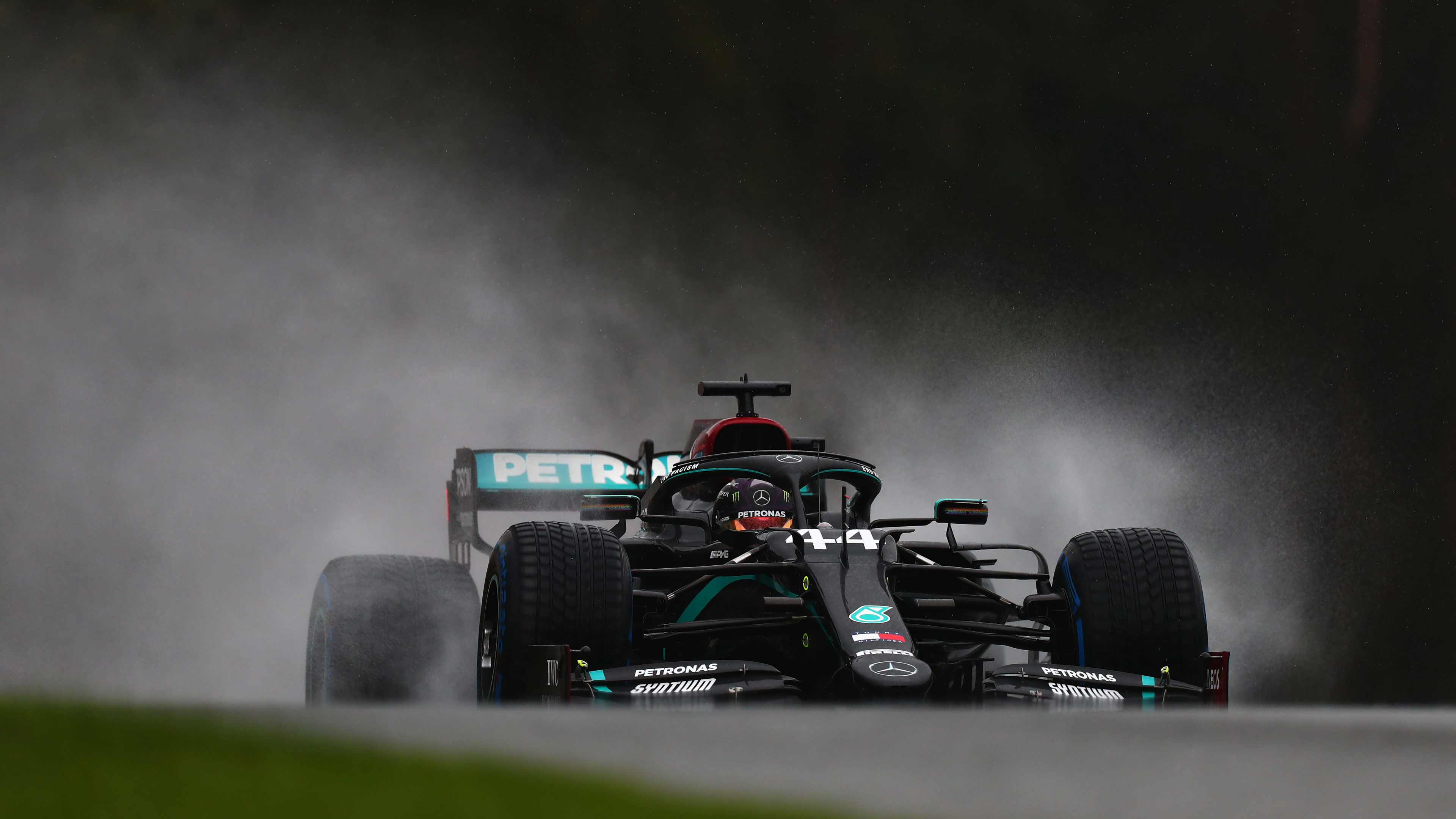 Styrian Grand Prix 2020 Qualifying Report And Highlights Dominant Hamilton Beats Verstappen To Pole By 1 2s With Epic Lap In The Wet Formula 1