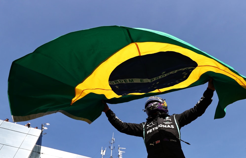 Brazilian Grand Prix Lewis Hamilton
