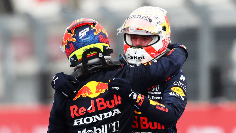 Checo Pérez sube al podio en el GP de Francia; Red Bull hace el 1-3_01