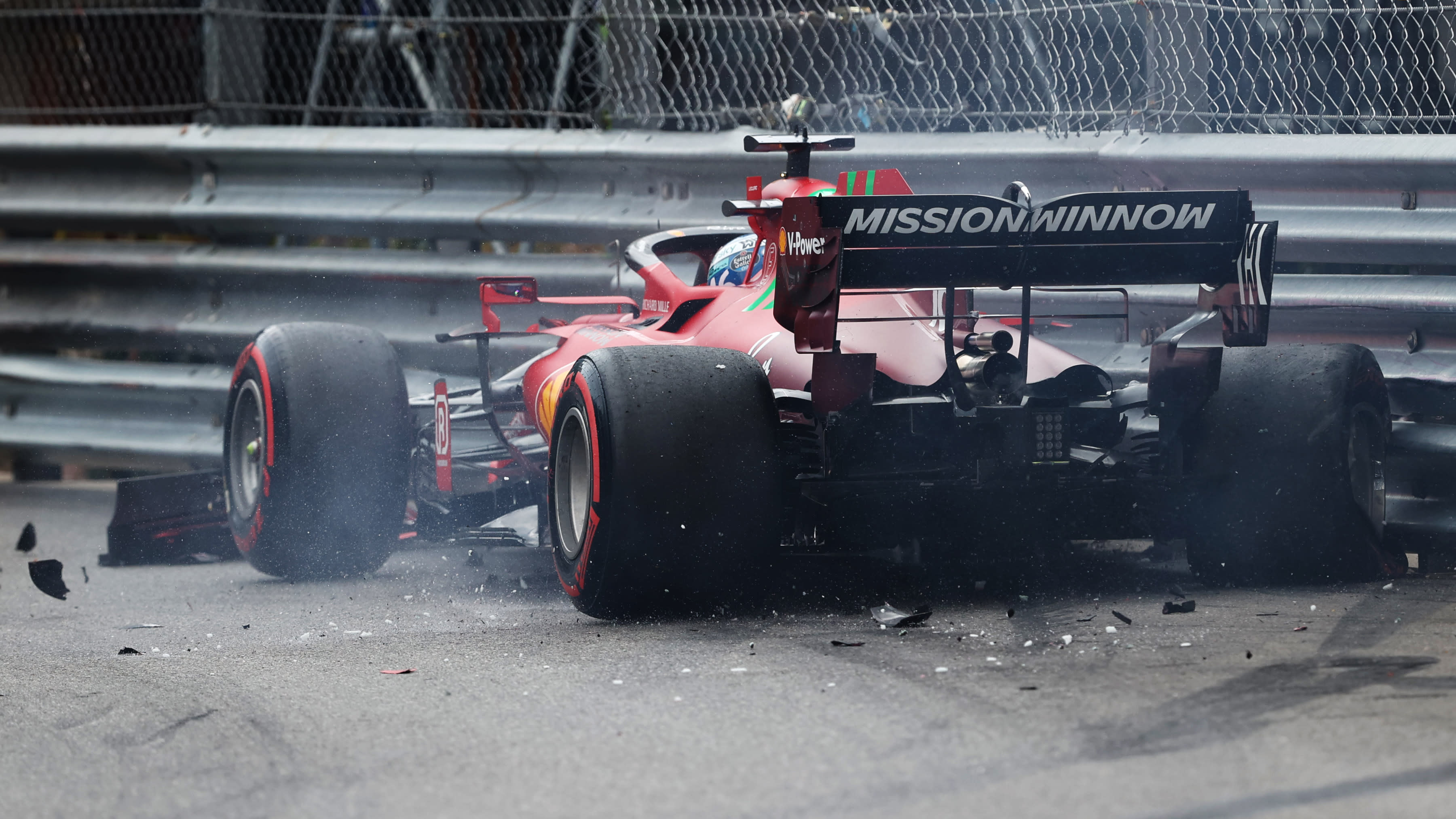 2021 Monaco Grand Prix Qualifying Report Leclerc Beats Verstappen To Sensational Monaco Pole As Late Crash Prevents Others Improving Formula 1