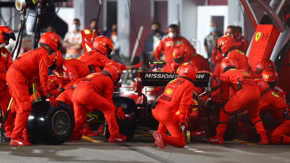 Relief for Ferrari who extend lead over McLaren, despite pit stop issues  for Sainz and chassis problems for Leclerc | Formula 1®