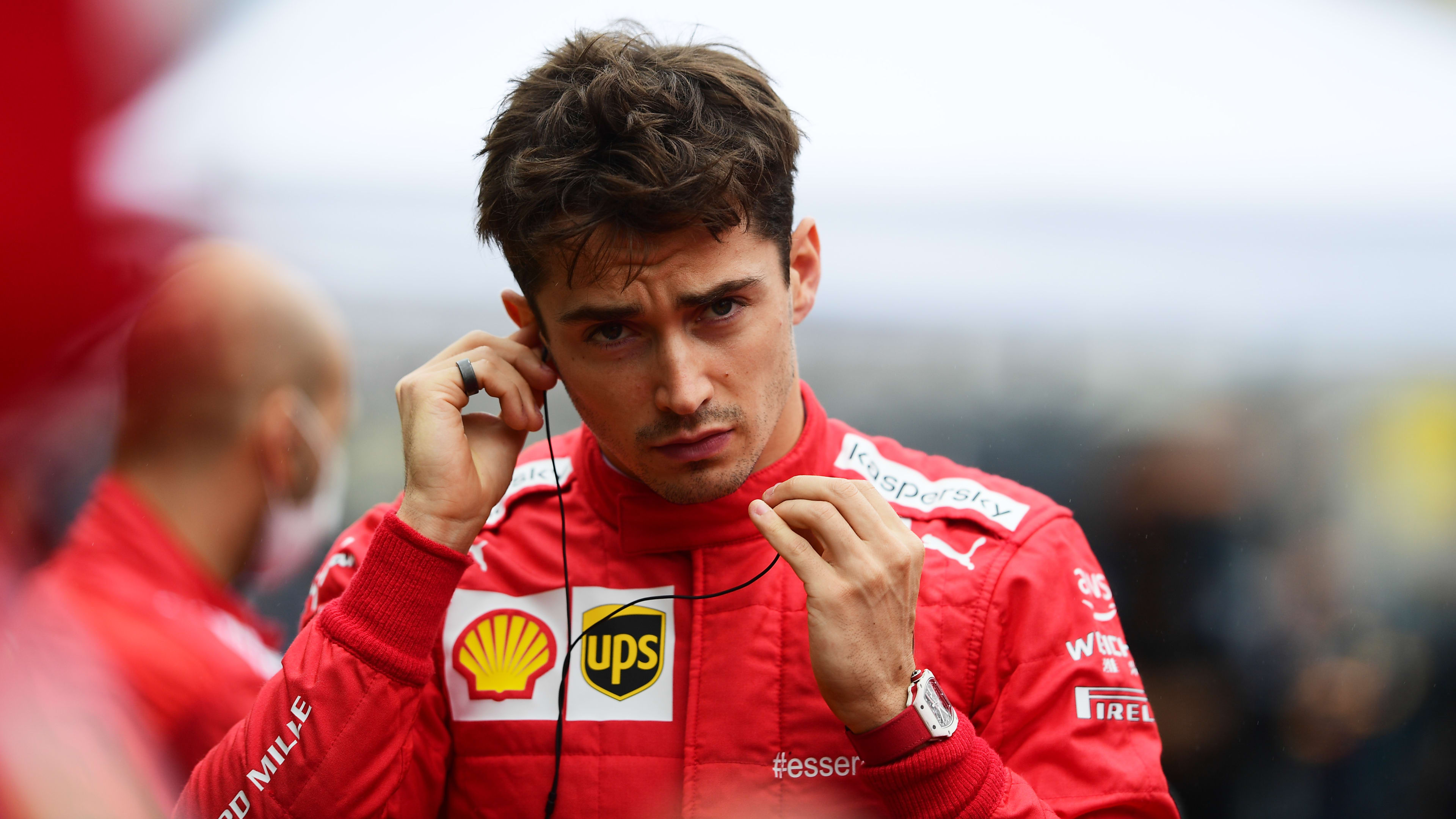 Leclerc says no regrets after late stop rules out Ferrari podium