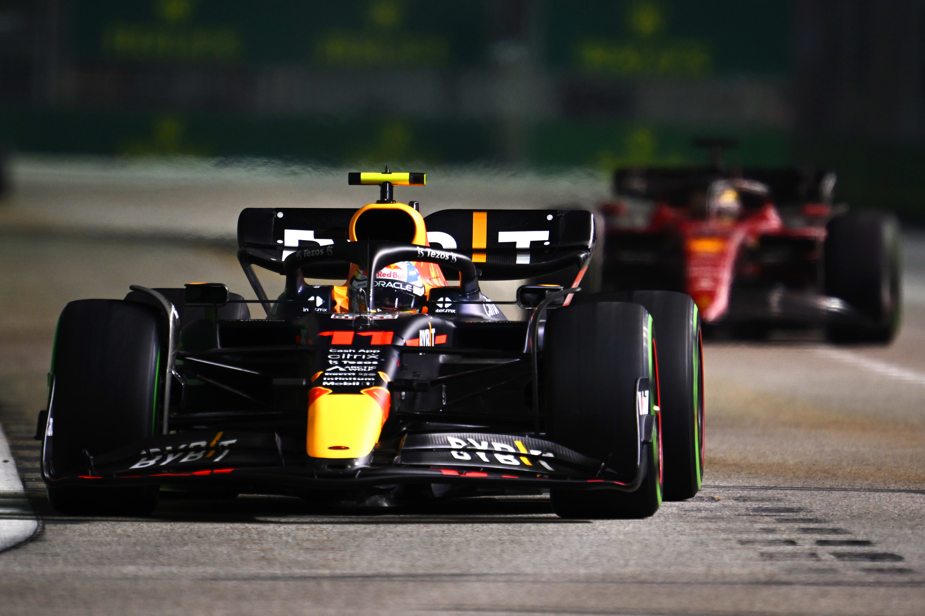 Perez holds off Leclerc to win rollercoaster 2022 Singapore Grand Prix as Verstappen settles for 7th - Formula 1 image