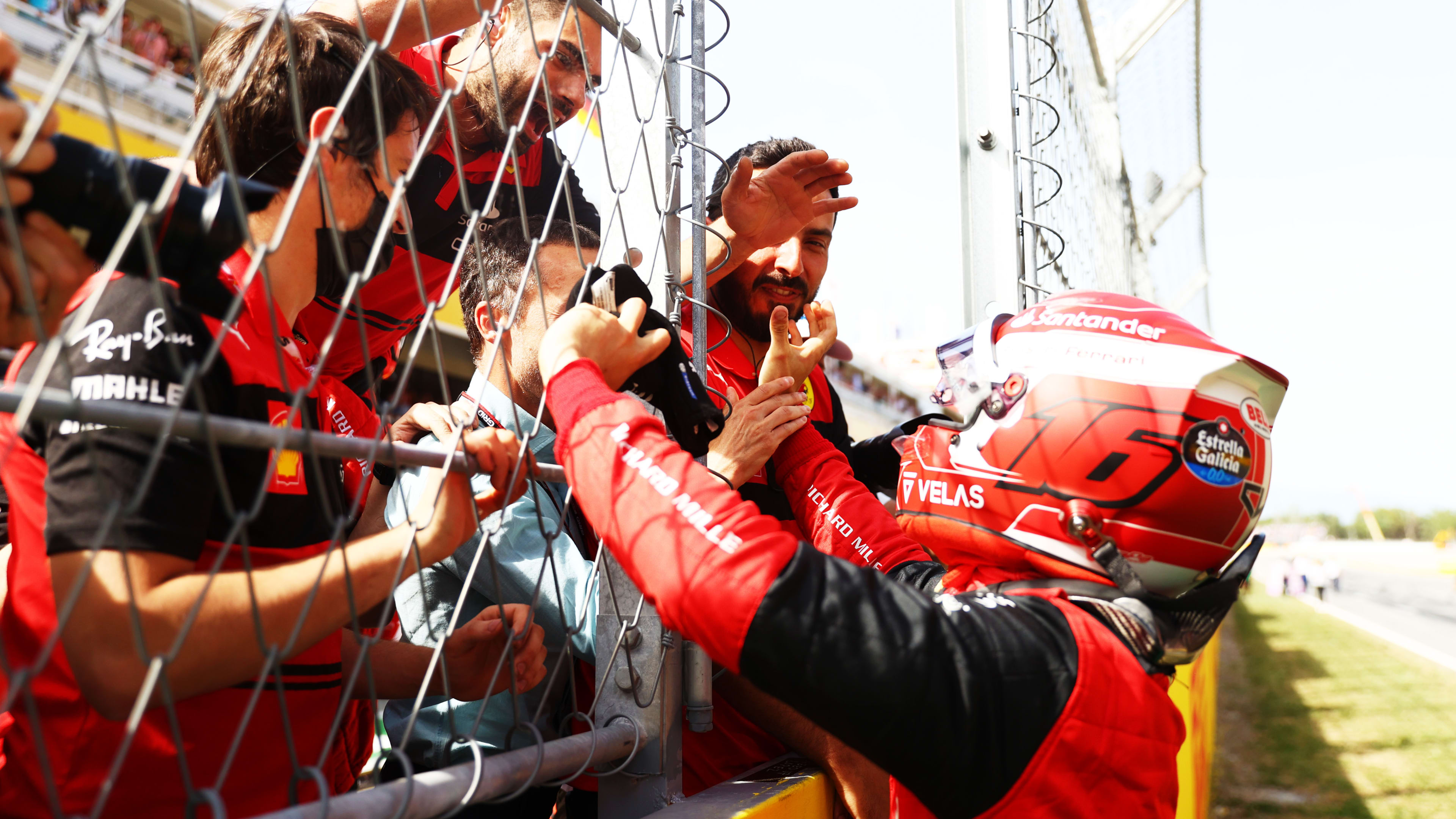 FATOS E ESTATÍSTICAS: Poles consecutivas para Leclerc, com a Ferrari largando em P1 na Espanha pela primeira vez desde 2008